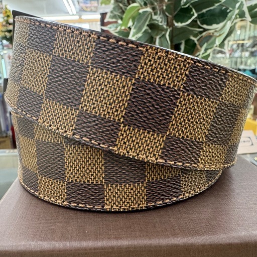 ☆ドリーム荒牧店☆LOUIS VUITTON　ルイヴィトン サンチュール イニシャル ベルト ダミエ エベヌ M9807
