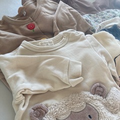 80 冬物8点セット 女の子の画像