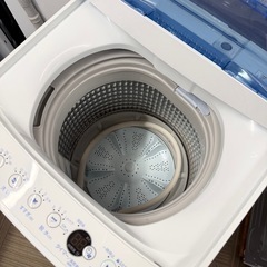 【超美品‼️】ハイアール 2020年製 4.5kg全自動洗濯機 しわケア脱水 ステンレス槽 ブルー♪の画像