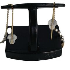 【ドリーム池田店】K18　0.6カラット　ロングピアス　ゴールド【99680000001086】の画像