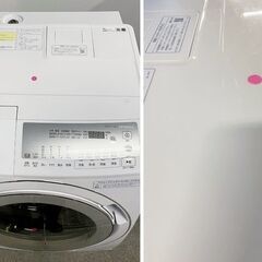 2024年製 日立 ドラム式洗濯乾燥機 ビッグドラム 風アイロン 11kg/6kg 快速洗乾 除菌・消臭 BD-SG110JL 中古家電 店頭引取歓迎 R10304の画像