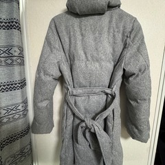 INGNI グレー ロング中綿コートの画像