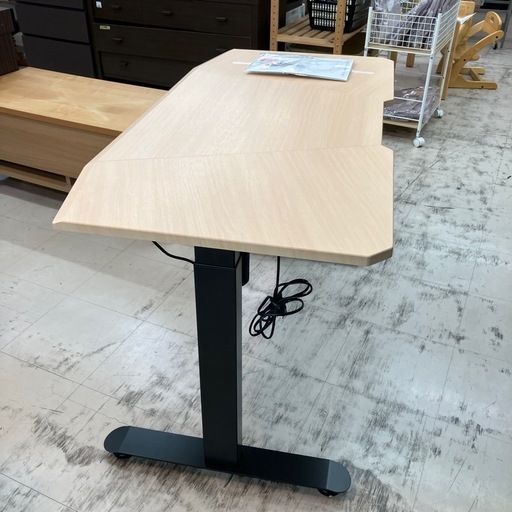 中古美品 電動昇降デスク 幅120cm 公田店の通販はau PAY マーケット 