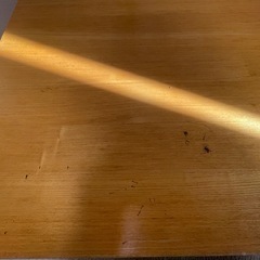 【12/25まで掲載】無印良品 天然木タモ材ローテーブルの画像