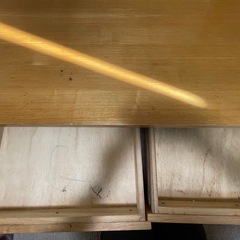 【12/25まで掲載】無印良品 天然木タモ材ローテーブルの画像