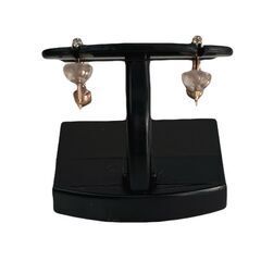 【ドリーム池田店】K14PG　カラージルコニア　エタニティピアス　ピンク【99680000001079】の画像