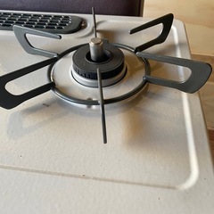 リンナイ ガスコンロ LPガス用 水無しグリル 2口 の画像