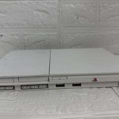 動作品 SONY PlayStation2 SCPH-90000 本体 ホワイト ソニー 薄型 プレイステーション2 プレステ PS2 札幌市 白石店 の画像