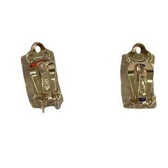 【ドリーム池田店】ジバンシー　イヤリング　ゴールド×ホワイト【99680000016768】の画像