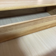 商談中　3段チェスト　ナチュラルウッド　の画像