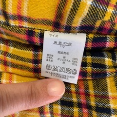 Disney ミッキーデニム中綿ベスト　110cmの画像