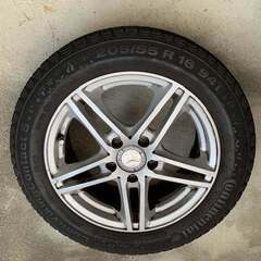 【中古】ベンツ純正　Aシリーズ用スタッドレスタイヤ4本セットの画像