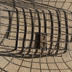 自転車のカゴ ロココの画像