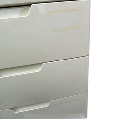 ★4段ワイドチェスト IRIS 55.0×40.0×80.0(cm)の画像