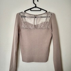 レディース　ニット　フリーサイズの画像