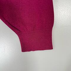 Reflect リフレクト 長袖ニット コットン パープル レディース【古着】【中古】の画像