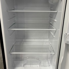 ハイアール 2ドア冷蔵庫 130L 2023年製 JR-N130C ブラック 札幌市白石区の画像