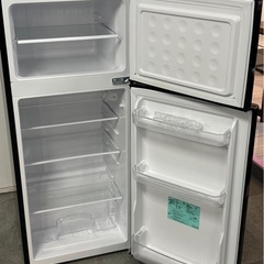 ハイアール 2ドア冷蔵庫 130L 2023年製 JR-N130C ブラック 札幌市白石区の画像