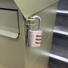 宅配BOX付ポスト 鍵付き ボックス 鍵付き🚚自社配送時💳代引き可🚚(現金、クレジット、スマホ決済対応)の画像
