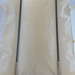 カトージ プレイヤード ベビーベッド 折りたたみ　アイボリーの画像