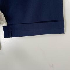 Laura Ashley ローラアシュレイ スラックス ポリエステル ネイビー レディース 9【古着】【中古】の画像