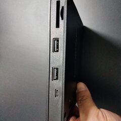 新品未使用(開封、確認のみ）DVD CD 外付けドライブ 【4in1多機能モデル】SD/TFカードスロット搭載・外付けHDD/マウス/スマホ接続可・DVD/CD読み書き対応・USB/Type-C両対応・外付けdvdドライブ Windows/Mac/Linux対応 (ブラック)の画像