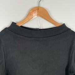 STRAWBERRYFIELDS ストロベリーフィールズ 長袖ニット ブラック レディース F【古着】【中古】の画像