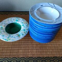 【20日8時まで】【早い者勝ち】【処分予定】灰皿 まとめて11点セット／19日まで引き取り限定の画像