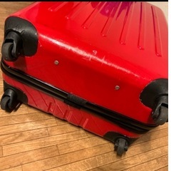 もらってください！ キャリーケース  L 赤の画像
