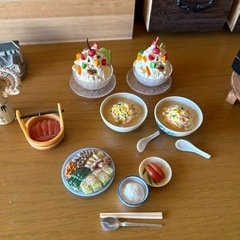 レトロミニチュアフィギュアなどセットの画像