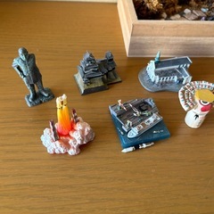 レトロミニチュアフィギュアなどセットの画像
