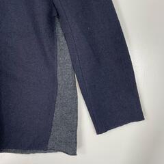 NOLLEY'S sophi ノーリーズソフィ 長袖ニット ウール ネイビー レディース F【古着】【中古】の画像
