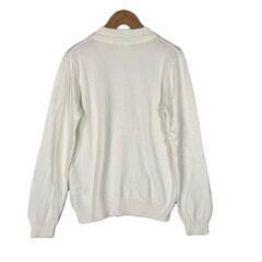 index インデックス 長袖ニット レーヨン ホワイト レディース L【古着】【中古】の画像