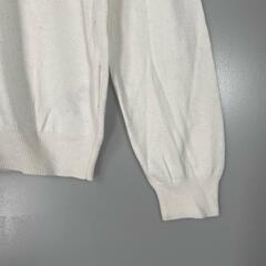index インデックス 長袖ニット レーヨン ホワイト レディース L【古着】【中古】の画像