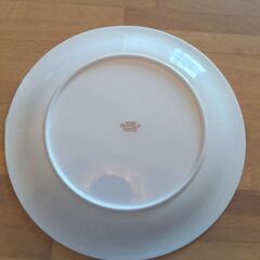 ホワイト　白　洋大皿　たち吉の画像