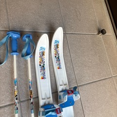 子供用　スキー　遊び用の画像