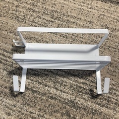 tower 山崎実業 ホースホルダー付き洗濯機横マグネットラック タワー 》の画像