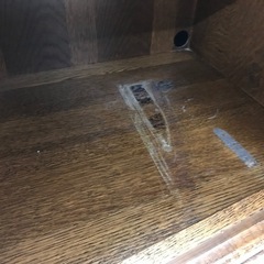 アンティーク サイドボード 湾曲の画像