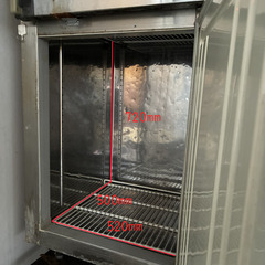 再投稿★業務用冷凍庫ホシザキHF-63PT　中古 371L の画像