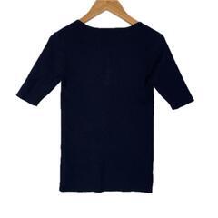 Tordia トルディア 長袖ニット ネイビー レディース M【古着】【中古】の画像