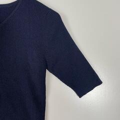 Tordia トルディア 長袖ニット ネイビー レディース M【古着】【中古】の画像