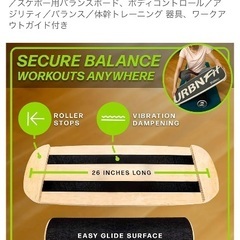 バランスボード　エクササイズの画像