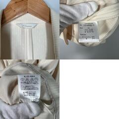 No brand ノーブランド ノーカラージャケット ポリエステル レディース MC【古着】【中古】の画像