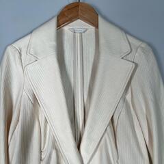 No brand ノーブランド ノーカラージャケット ポリエステル レディース MC【古着】【中古】の画像