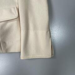 No brand ノーブランド ノーカラージャケット ポリエステル レディース MC【古着】【中古】の画像