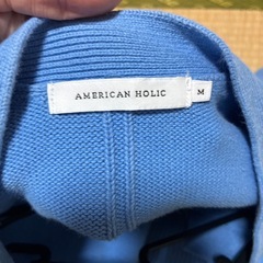americanholicカーディガンの画像