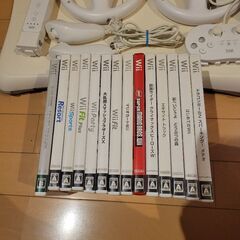 wii wiiU ソフト14本　セット売りの画像