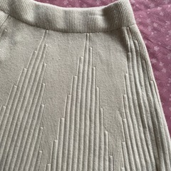  LaSCOlinaS ニットロングスカート ゴムウエストの画像