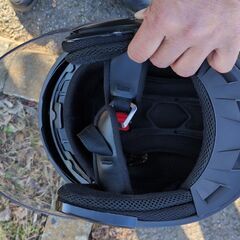 中古　ジェットヘルメット　メーカー不明の画像