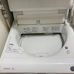 日立　ビートウォッシュ　BW-DX120E 2020年製の画像